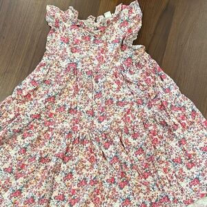 Next Floral Kids Dress with Ruffles